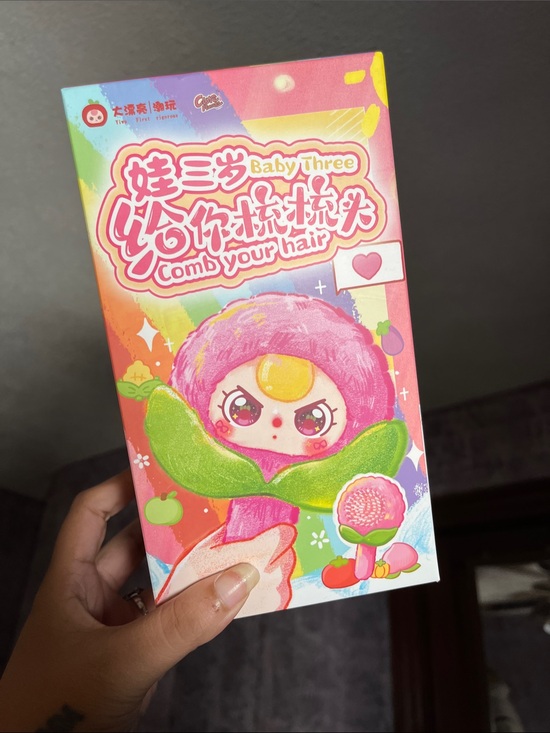 Other - Baby Three Comb Your Hair Plush Toy Box - Blind Box